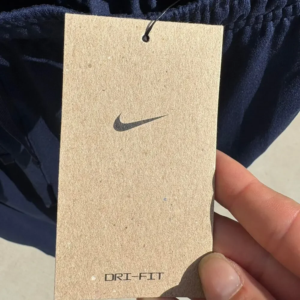 Womens Navy Blue Nike Dri Fit Joggers-NWT Size XS